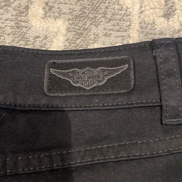 like new Harley Davidson Black soft jeans - Picture 7 of 7